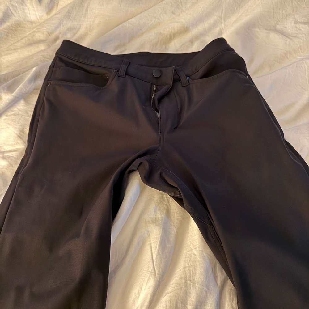 lululemon athletica Men's Black ABC Slim pants